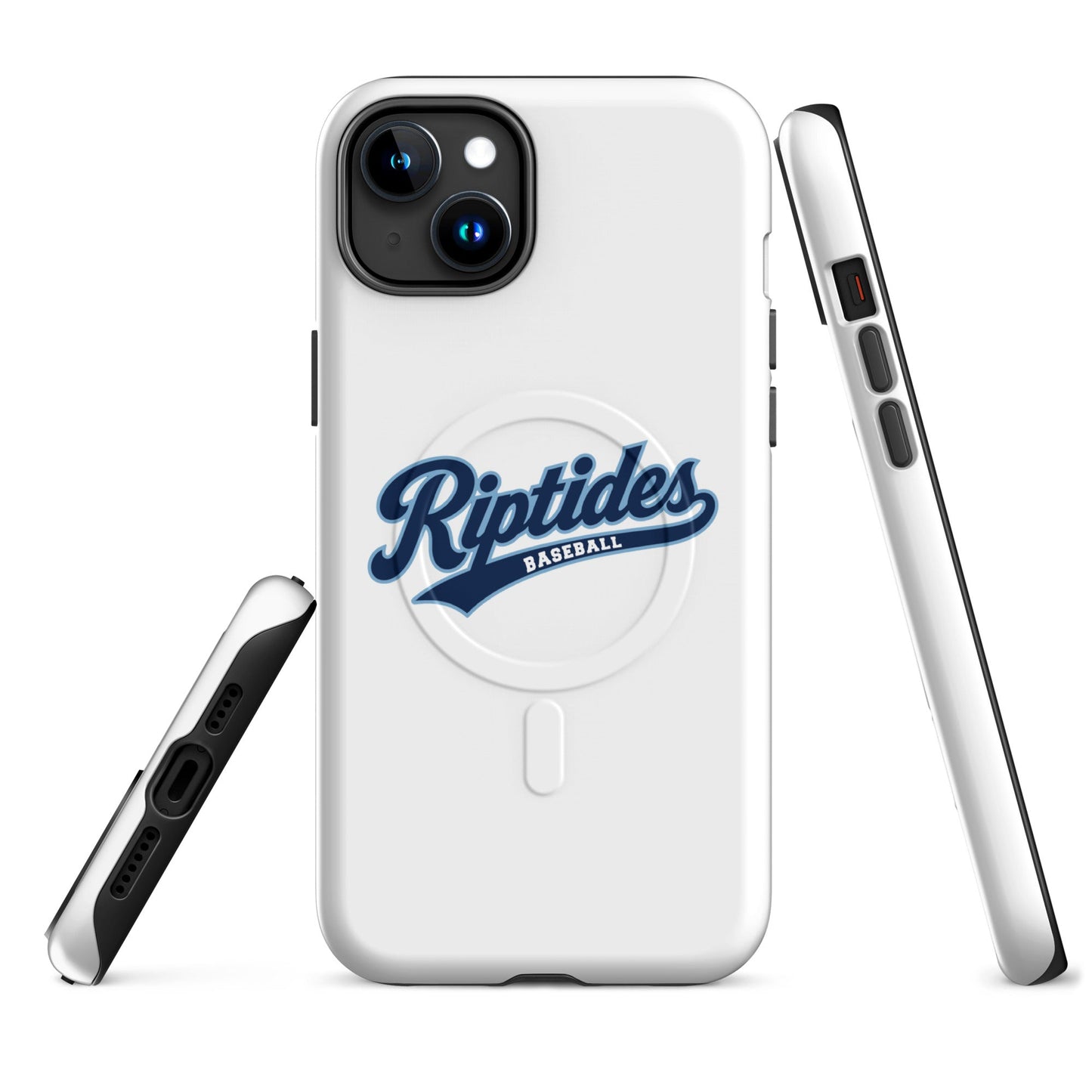 Magsafe Tough Case for iPhone | Cape Riptides Baseball | Modern Script Logo