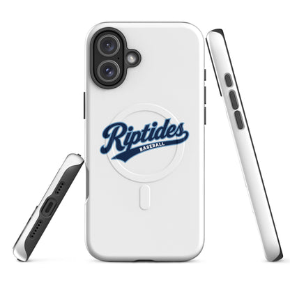 Magsafe Tough Case for iPhone | Cape Riptides Baseball | Modern Script Logo