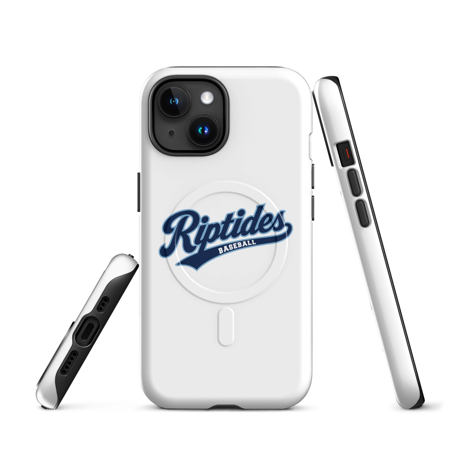 Magsafe Tough Case for iPhone | Cape Riptides Baseball | Modern Script Logo