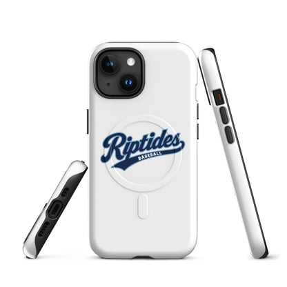 Magsafe Tough Case for iPhone | Cape Riptides Baseball | Modern Script Logo