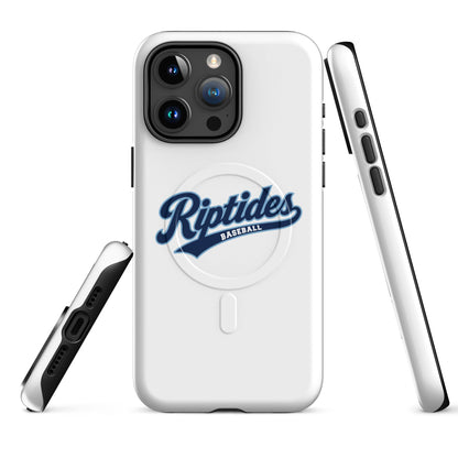 Magsafe Tough Case for iPhone | Cape Riptides Baseball | Modern Script Logo