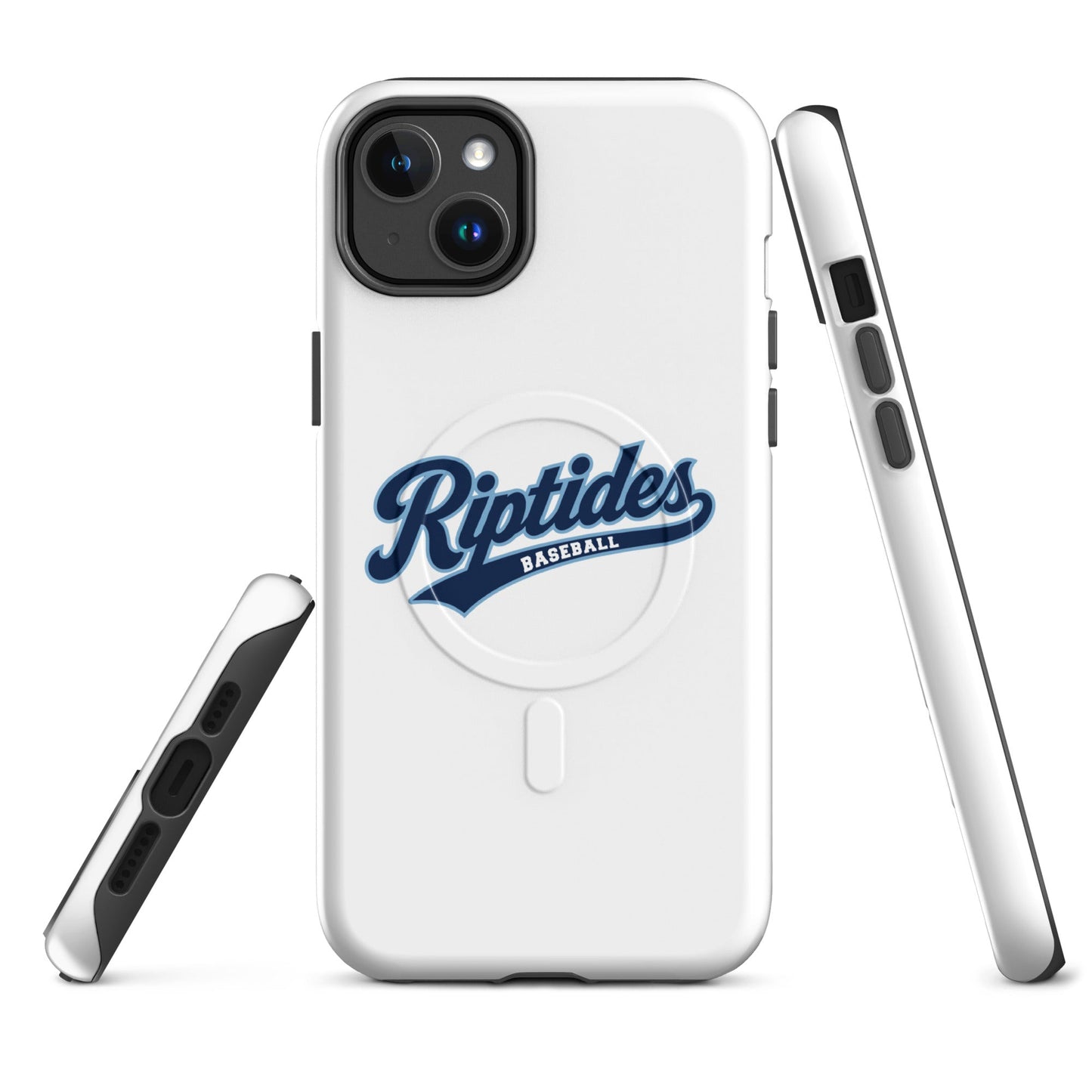Magsafe Tough Case for iPhone | Cape Riptides Baseball | Modern Script Logo