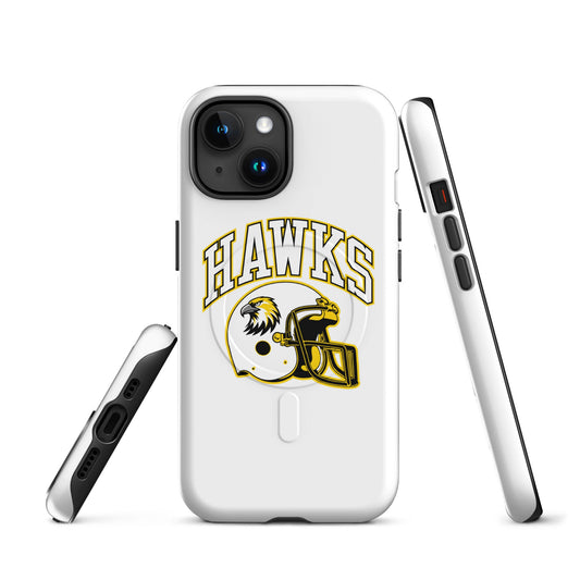 Magsafe Tough Case for iPhone | Cardinal Ohara Hawks | Football Helmet Logo
