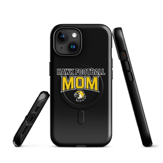 Magsafe Tough Case for iPhone | Cardinal Ohara Hawks | Football Mom Logo