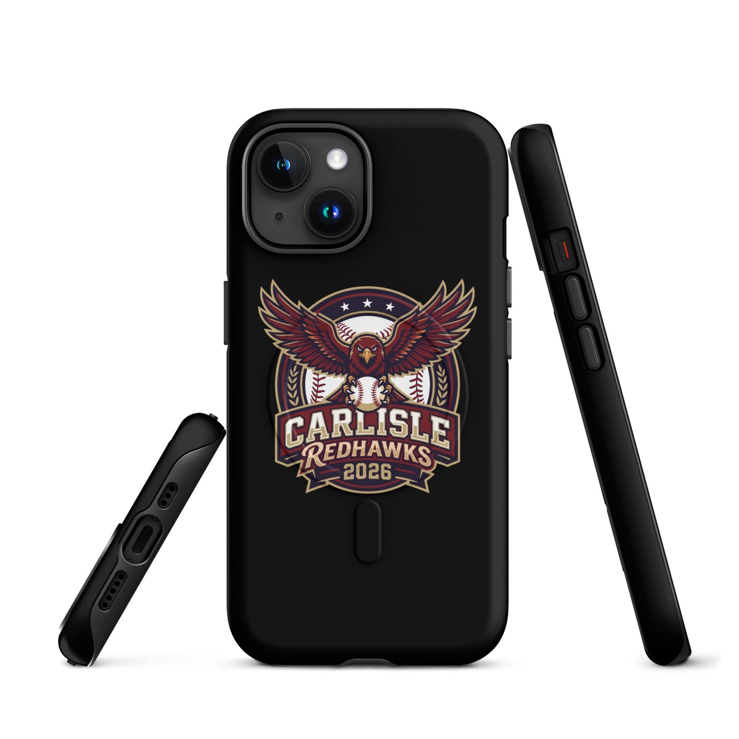 Magsafe Tough Case for iPhone | Carlisle Redhawks | Emblem Logo