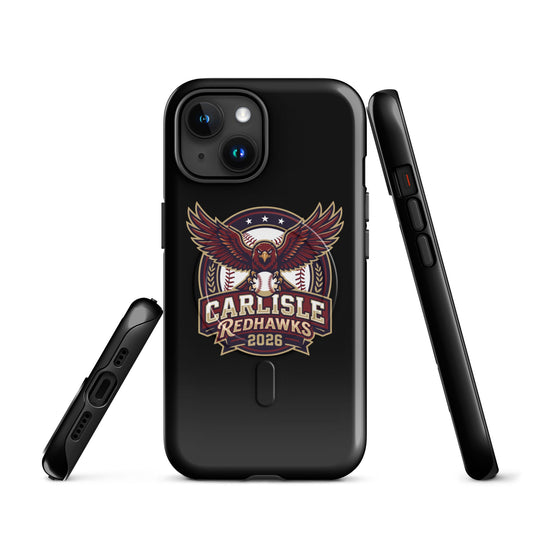 Magsafe Tough Case for iPhone | Carlisle Redhawks | Emblem Logo