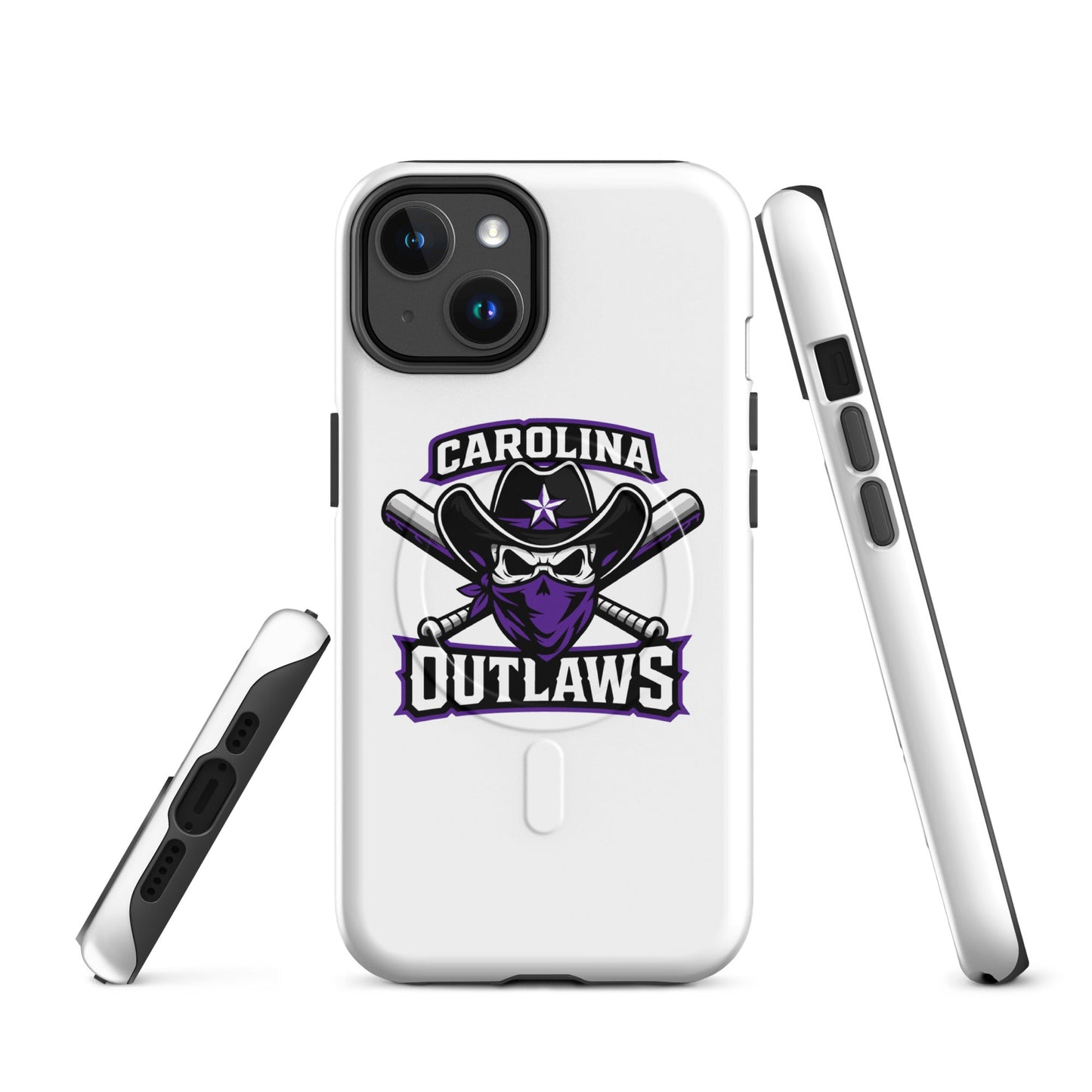 Magsafe Tough Case for iPhone | Carolina Outlaws Baseball | Crest Logo