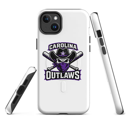 Magsafe Tough Case for iPhone | Carolina Outlaws Baseball | Crest Logo