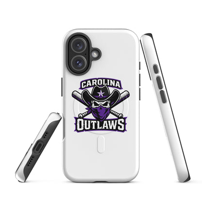 Magsafe Tough Case for iPhone | Carolina Outlaws Baseball | Crest Logo