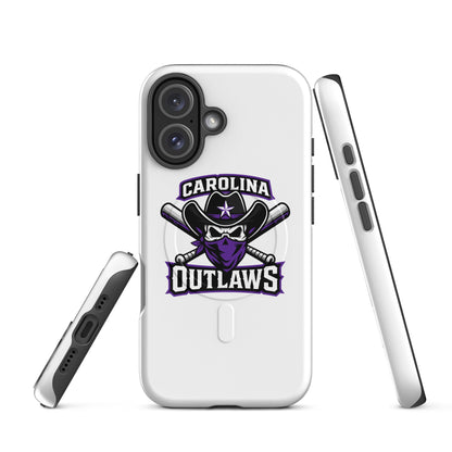 Magsafe Tough Case for iPhone | Carolina Outlaws Baseball | Crest Logo