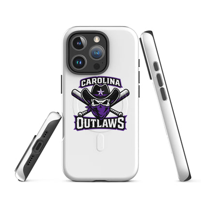 Magsafe Tough Case for iPhone | Carolina Outlaws Baseball | Crest Logo