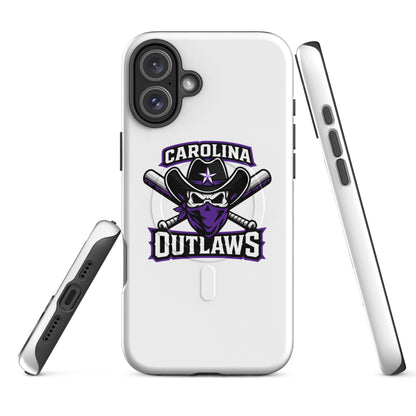 Magsafe Tough Case for iPhone | Carolina Outlaws Baseball | Crest Logo