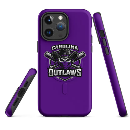 Magsafe Tough Case for iPhone | Carolina Outlaws Baseball | Shield Logo