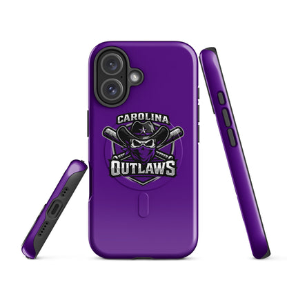 Magsafe Tough Case for iPhone | Carolina Outlaws Baseball | Shield Logo
