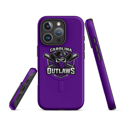 Magsafe Tough Case for iPhone | Carolina Outlaws Baseball | Shield Logo