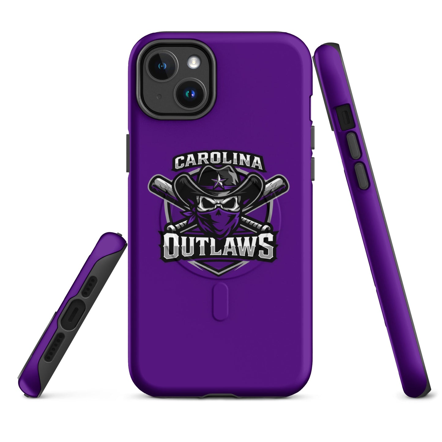 Magsafe Tough Case for iPhone | Carolina Outlaws Baseball | Shield Logo