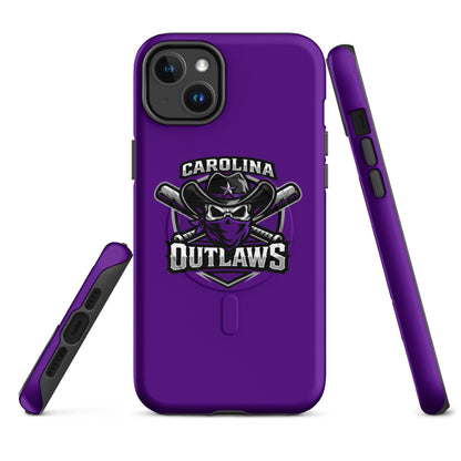 Magsafe Tough Case for iPhone | Carolina Outlaws Baseball | Shield Logo