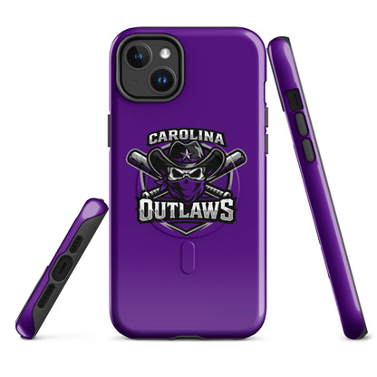 Magsafe Tough Case for iPhone | Carolina Outlaws Baseball | Shield Logo