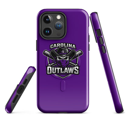Magsafe Tough Case for iPhone | Carolina Outlaws Baseball | Shield Logo