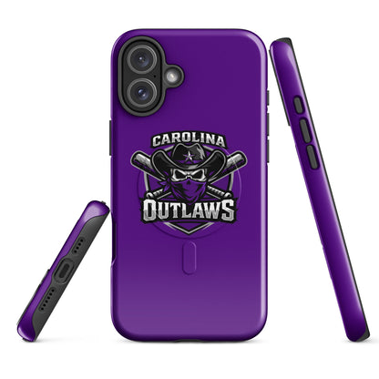 Magsafe Tough Case for iPhone | Carolina Outlaws Baseball | Shield Logo