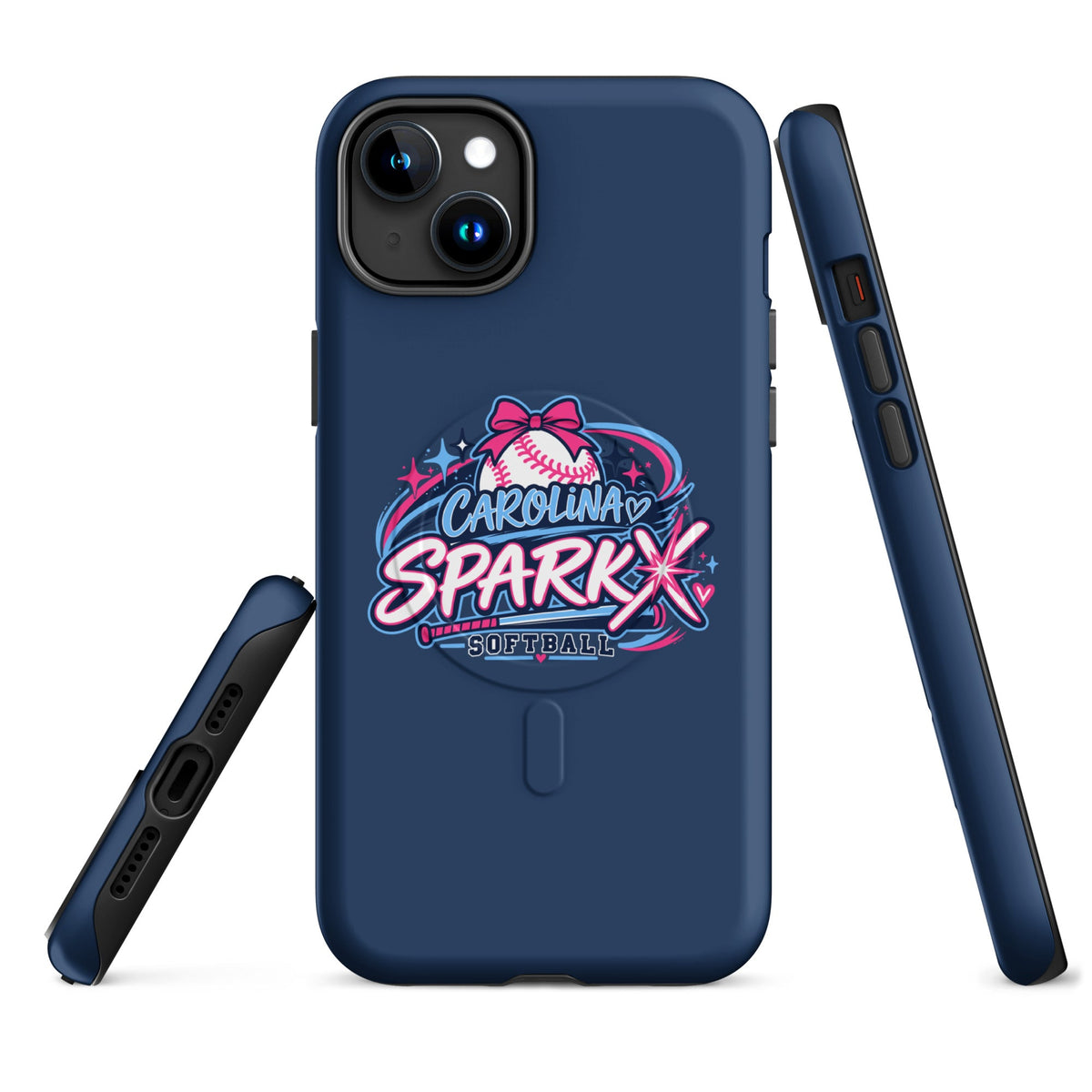 Magsafe Tough Case for iPhone | Carolina Sparkx | Crest Logo