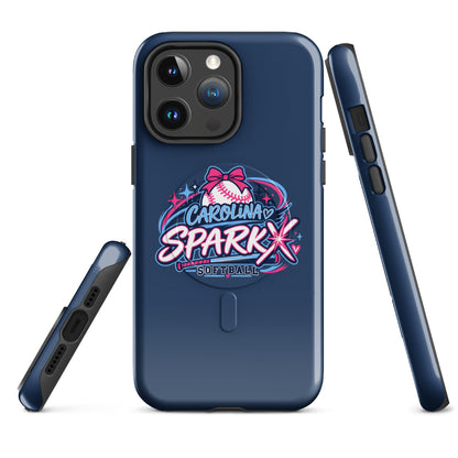Magsafe Tough Case for iPhone | Carolina Sparkx | Crest Logo