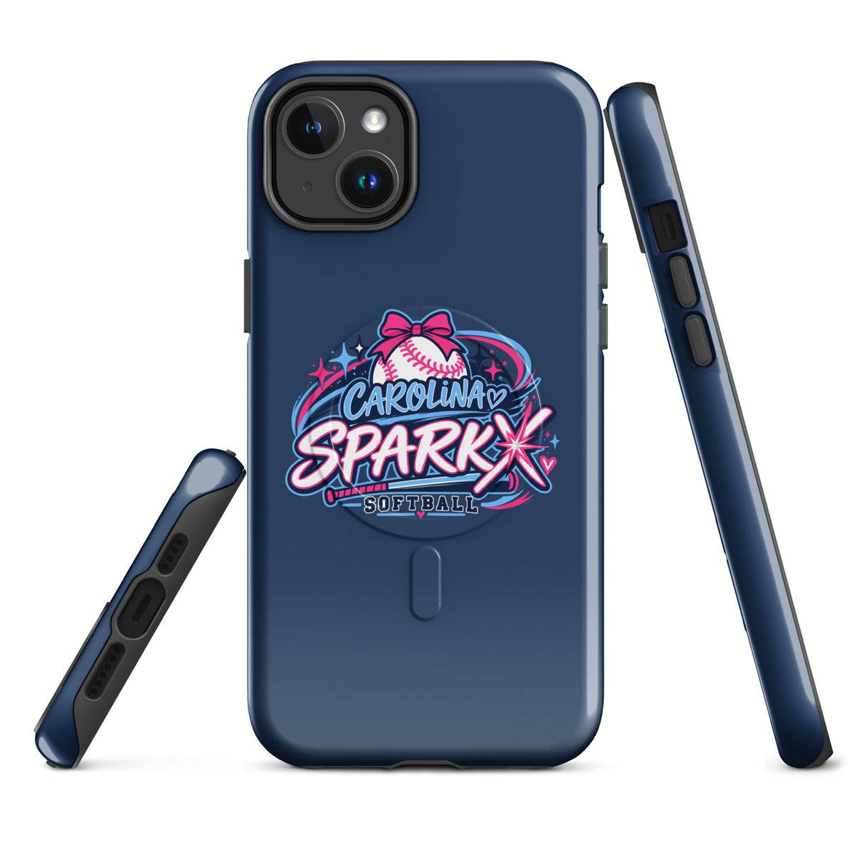 Magsafe Tough Case for iPhone | Carolina Sparkx | Crest Logo