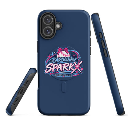 Magsafe Tough Case for iPhone | Carolina Sparkx | Crest Logo