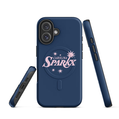 Magsafe Tough Case for iPhone | Carolina Sparkx | Modern Script Logo