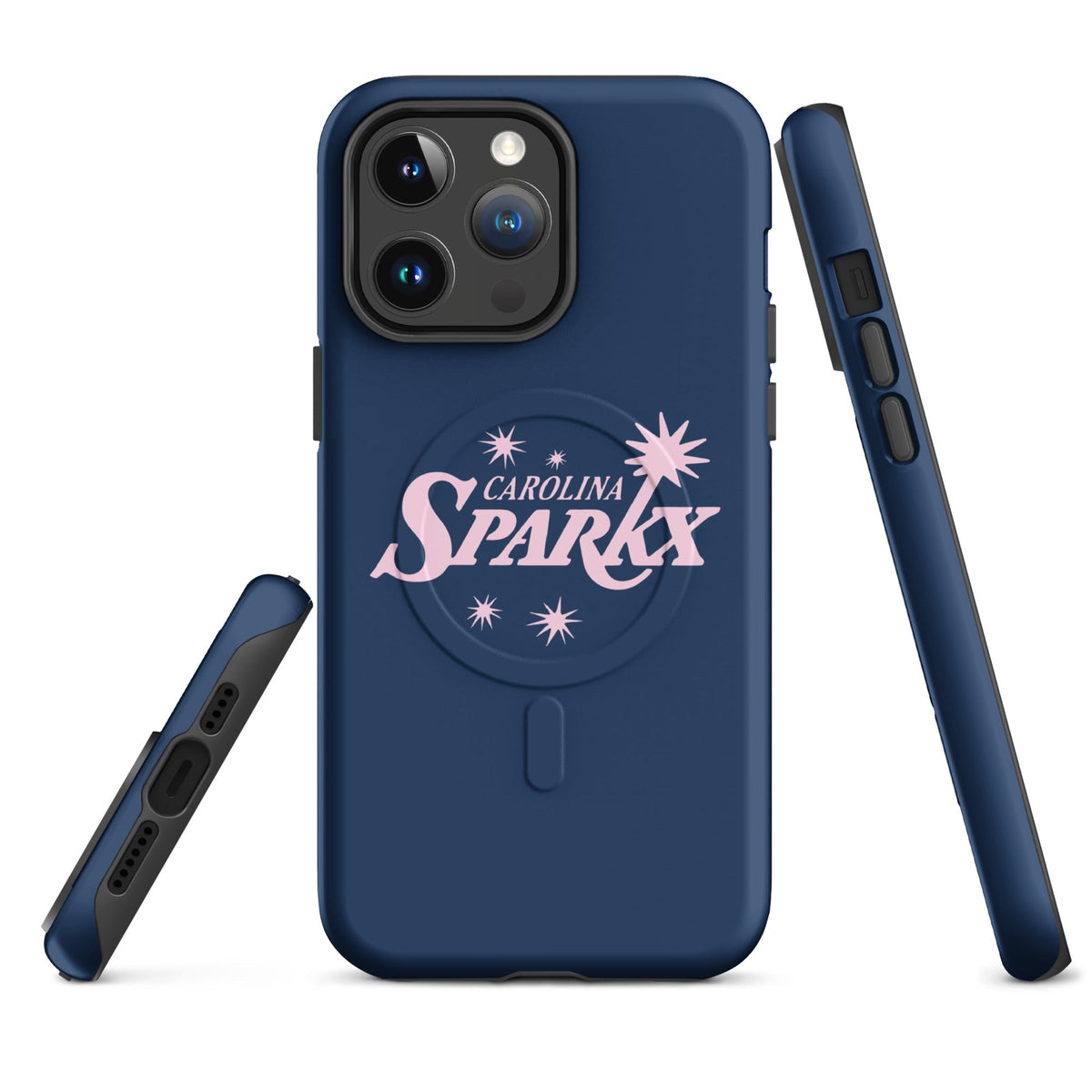 Magsafe Tough Case for iPhone | Carolina Sparkx | Modern Script Logo