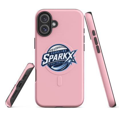Magsafe Tough Case for iPhone | Carolina Sparkx | Vanguard Logo