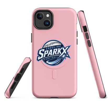 Magsafe Tough Case for iPhone | Carolina Sparkx | Vanguard Logo