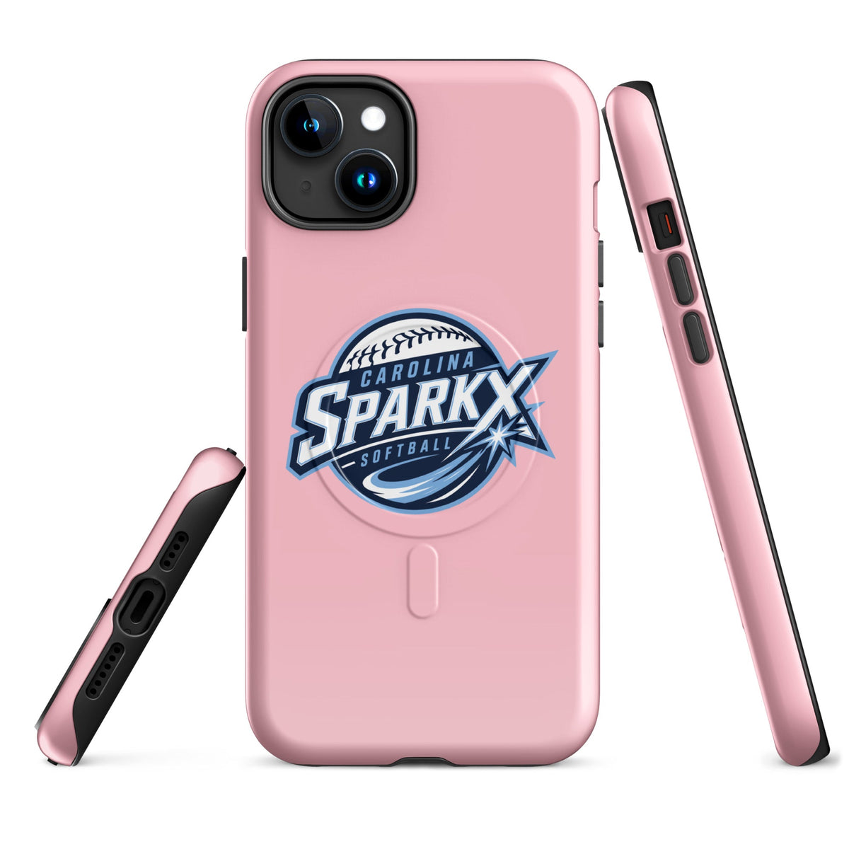 Magsafe Tough Case for iPhone | Carolina Sparkx | Vanguard Logo