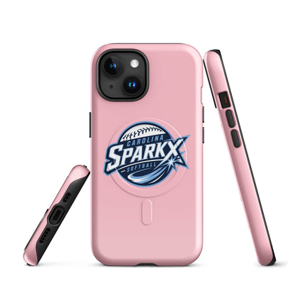 Magsafe Tough Case for iPhone | Carolina Sparkx | Vanguard Logo