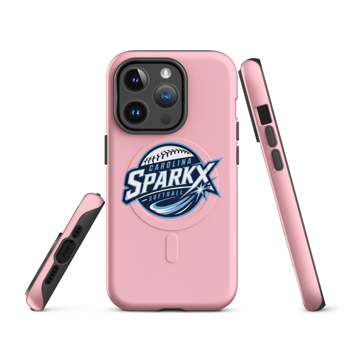 Magsafe Tough Case for iPhone | Carolina Sparkx | Vanguard Logo