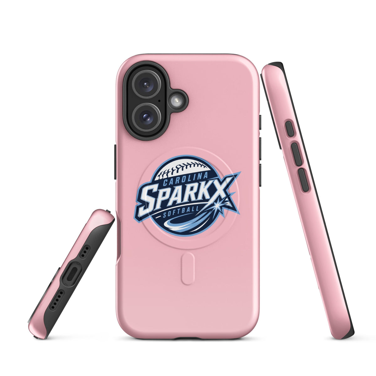 Magsafe Tough Case for iPhone | Carolina Sparkx | Vanguard Logo