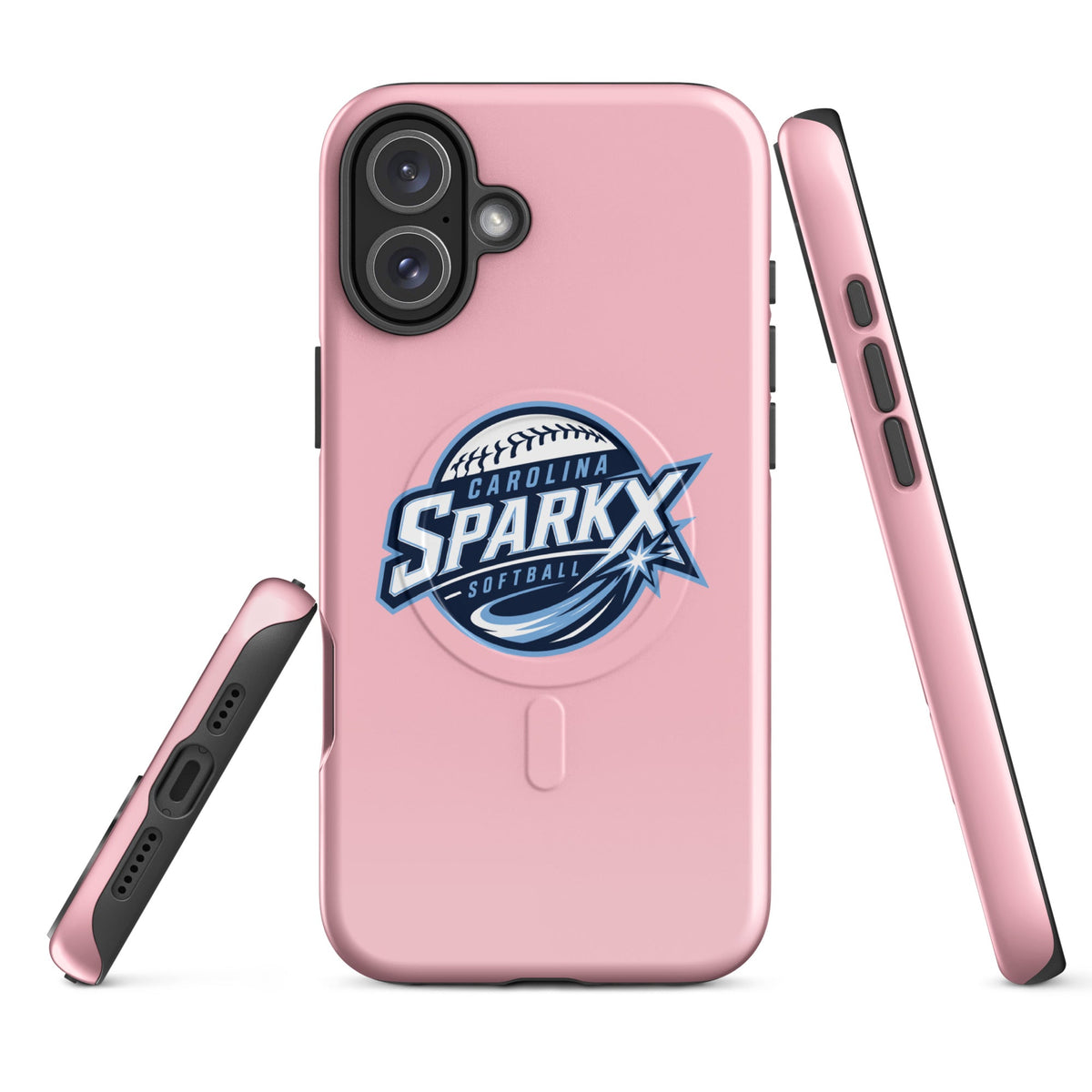 Magsafe Tough Case for iPhone | Carolina Sparkx | Vanguard Logo