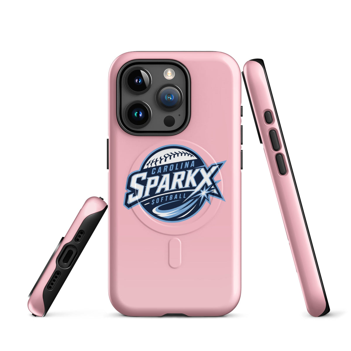 Magsafe Tough Case for iPhone | Carolina Sparkx | Vanguard Logo