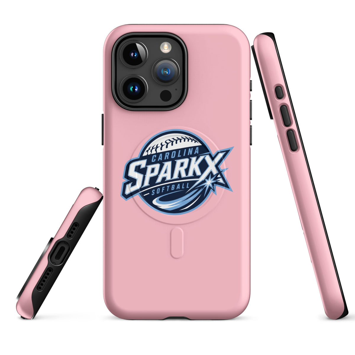 Magsafe Tough Case for iPhone | Carolina Sparkx | Vanguard Logo