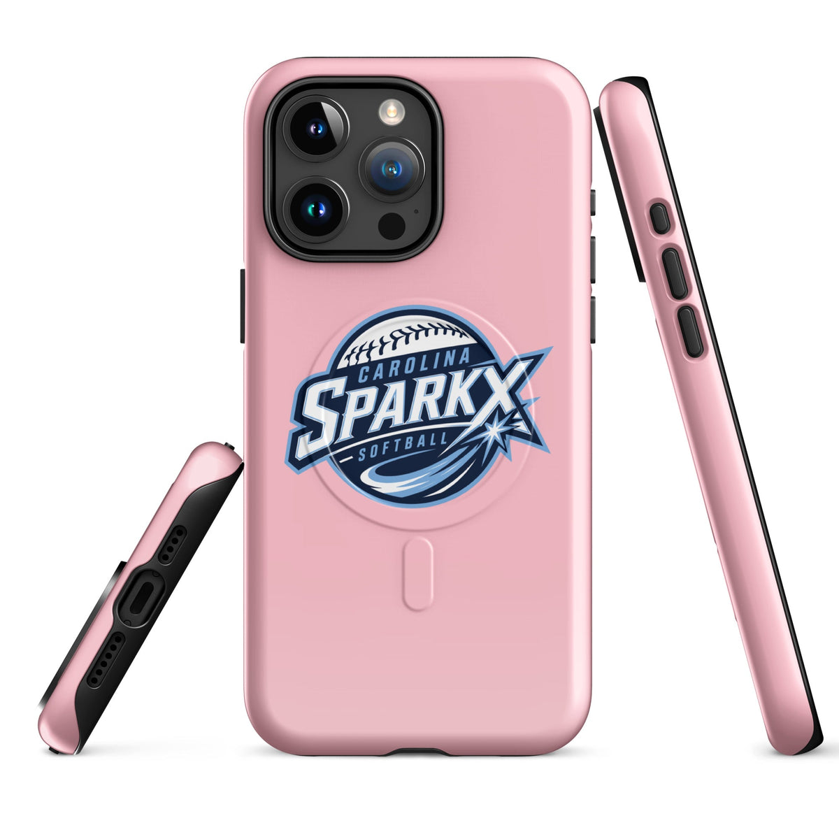 Magsafe Tough Case for iPhone | Carolina Sparkx | Vanguard Logo