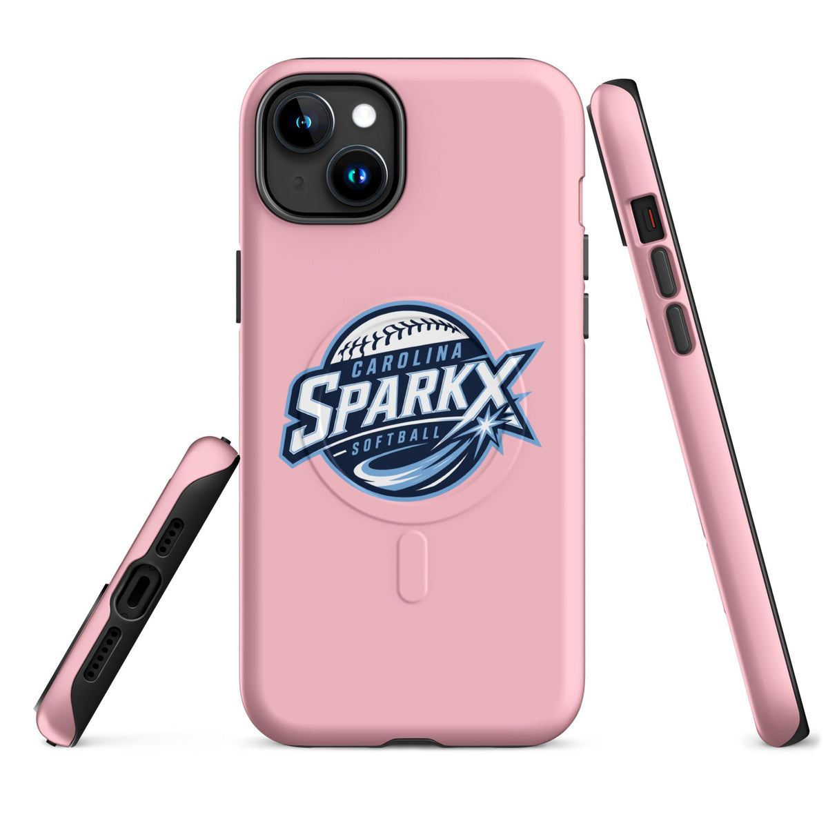 Magsafe Tough Case for iPhone | Carolina Sparkx | Vanguard Logo