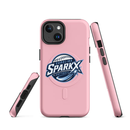 Magsafe Tough Case for iPhone | Carolina Sparkx | Vanguard Logo