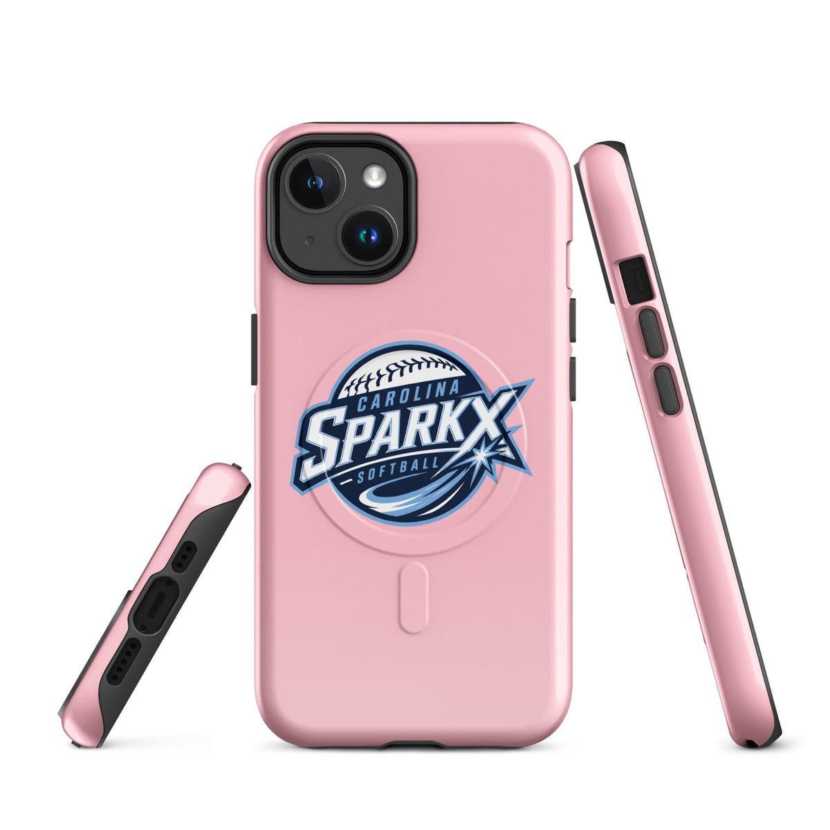 Magsafe Tough Case for iPhone | Carolina Sparkx | Vanguard Logo