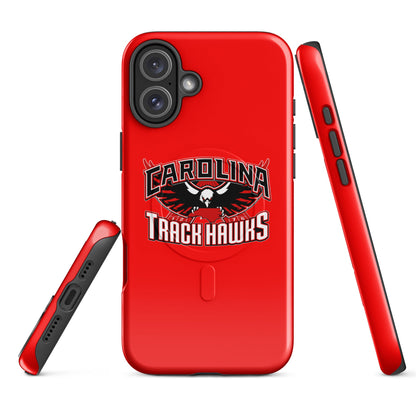 Magsafe Tough Case for iPhone | Carolina track Hawks | Emblem Logo