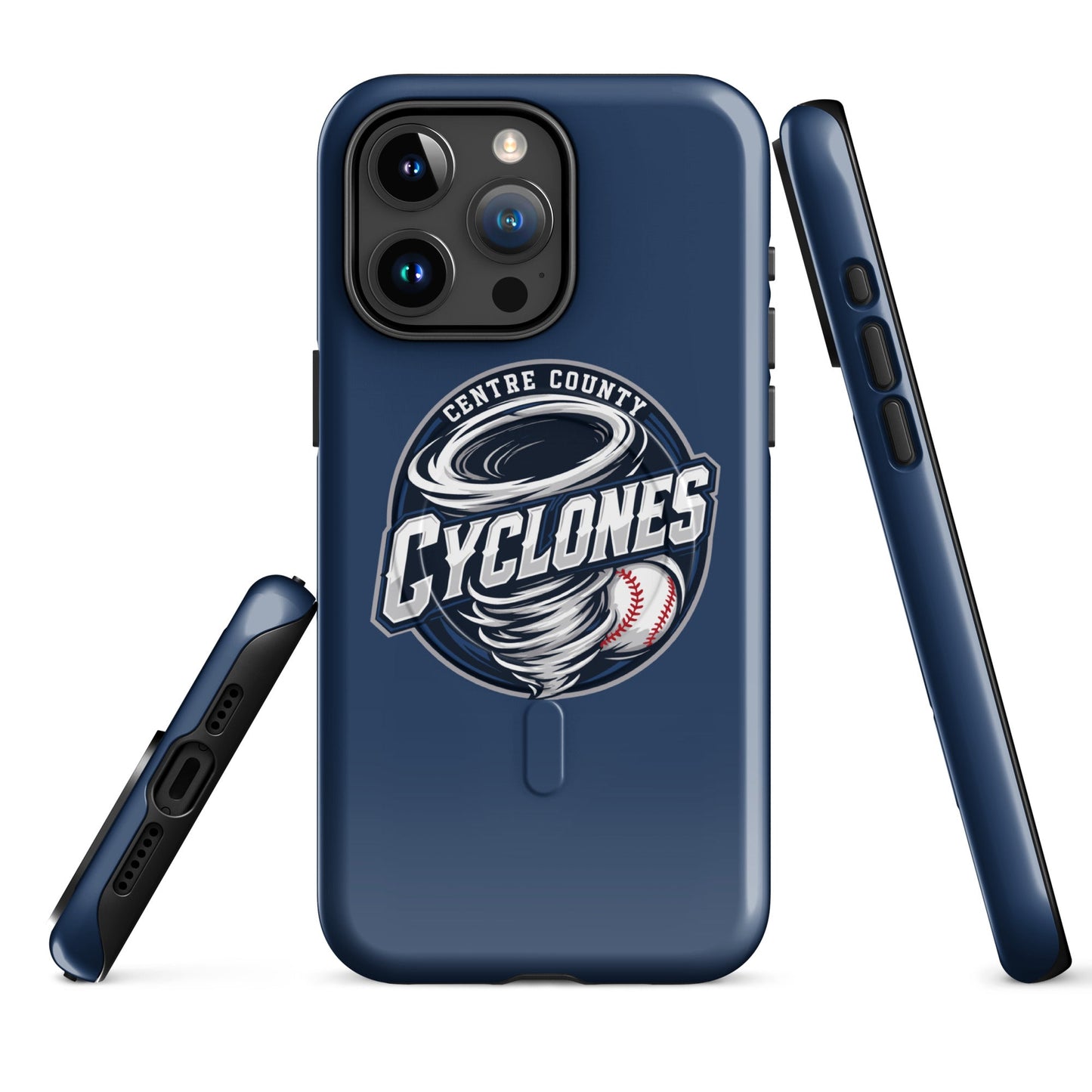 Magsafe Tough Case for iPhone | Centre County Cyclones | Badge Logo