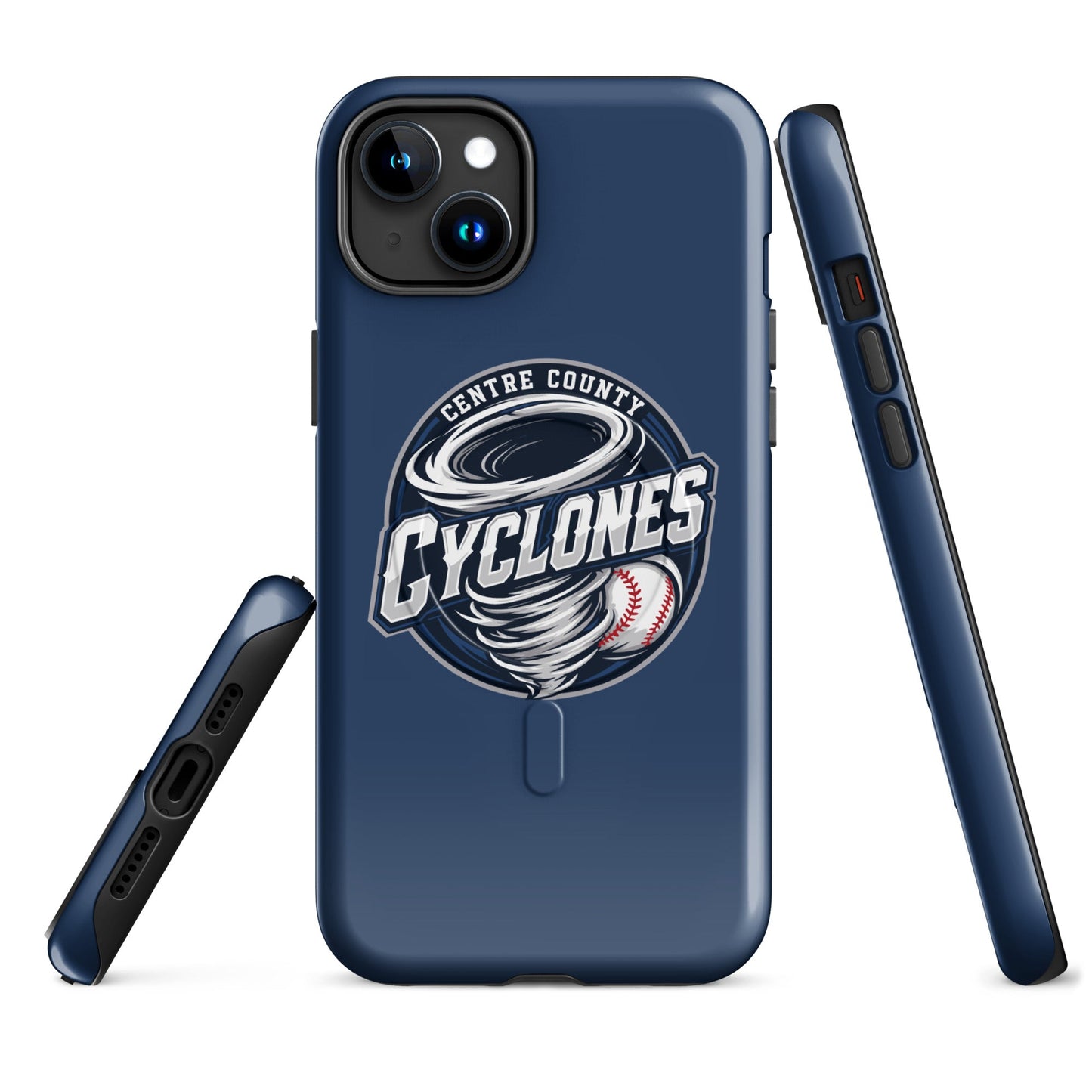 Magsafe Tough Case for iPhone | Centre County Cyclones | Badge Logo
