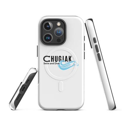Magsafe Tough Case for iPhone | Chugiak Mustang Swim & Dive | Crest Logo