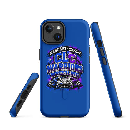 Magsafe Tough Case for iPhone | Clear Lake - Clayton Wrestling | Apex Logo