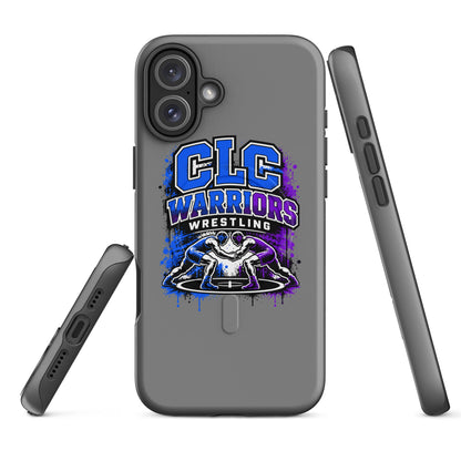Magsafe Tough Case for iPhone | Clear Lake - Clayton Wrestling | Emblem Logo