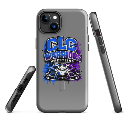 Magsafe Tough Case for iPhone | Clear Lake - Clayton Wrestling | Emblem Logo